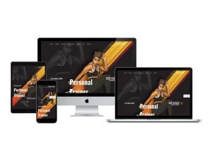 Personal trainer website