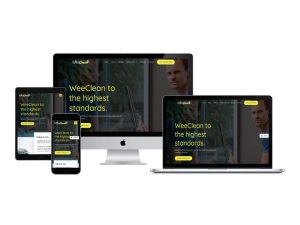schoonmaak bedrijven website